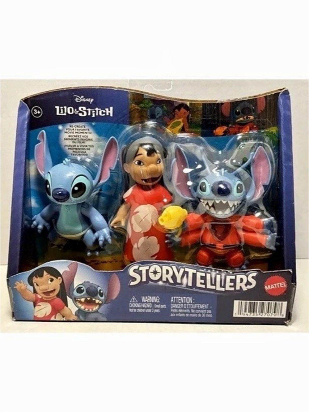 Disney Storytellers Lilo & Stitch Storytellers Doll Set NWT